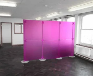 Paneles móviles escaparate